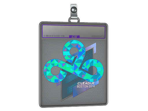 Sticker Slab Cloud9 Holo Boston 2018