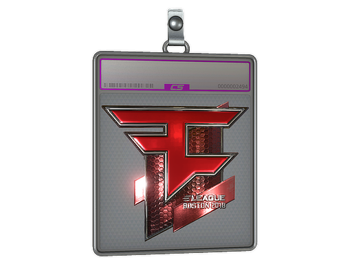 Sticker Slab FaZe Clan Foil Boston 2018