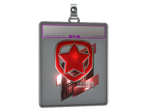 Sticker Slab Gambit Esports Foil Boston 2018