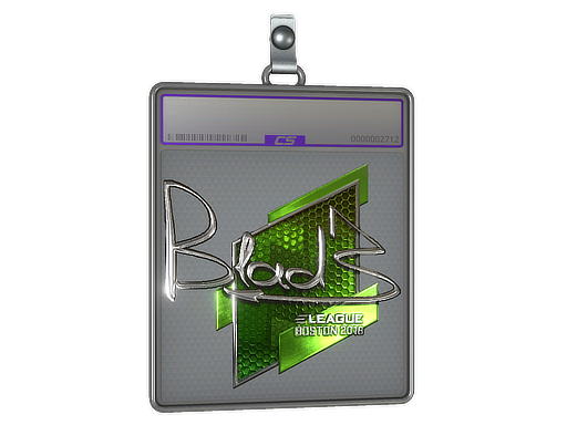 Sticker Slab B1ad3 Foil Boston 2018