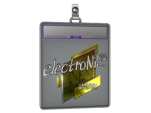 Sticker Slab electronic Foil Boston 2018