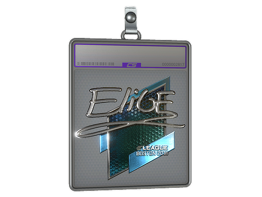 Sticker Slab EliGE Foil Boston 2018