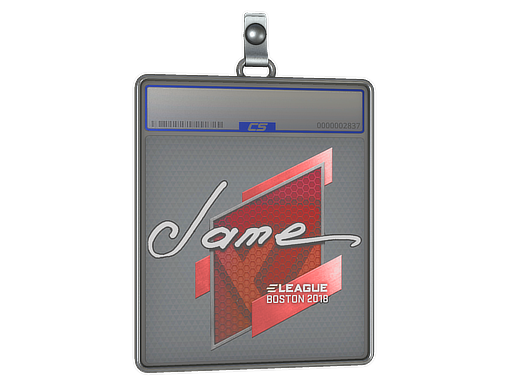 Sticker Slab Jame Boston 2018