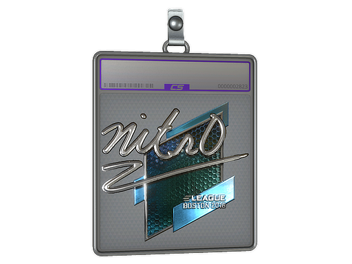 Sticker Slab nitr0 Foil Boston 2018