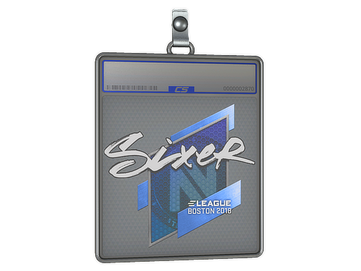 Sticker Slab SIXER Boston 2018