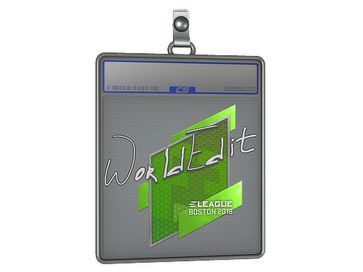 Sticker Slab WorldEdit Boston 2018