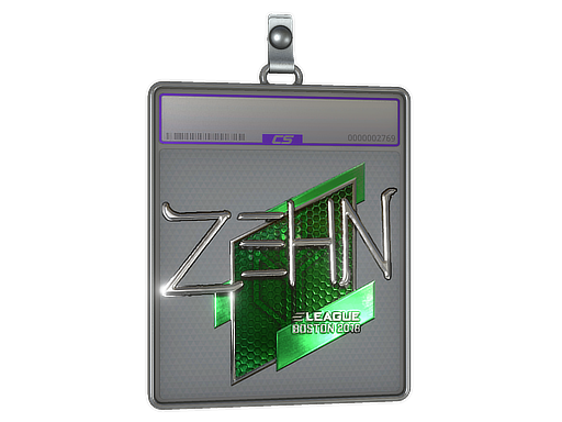 Sticker Slab zehN Foil Boston 2018