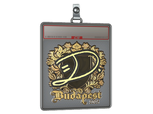 Sticker Slab dumau Gold Budapest 2025
