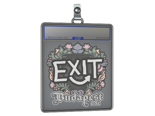 Sticker Slab exit Budapest 2025