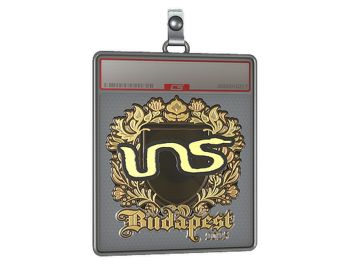 Sticker Slab INS Gold Budapest 2025