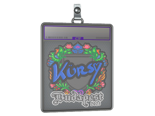 Sticker Slab Kursy Embroidered Budapest 2025