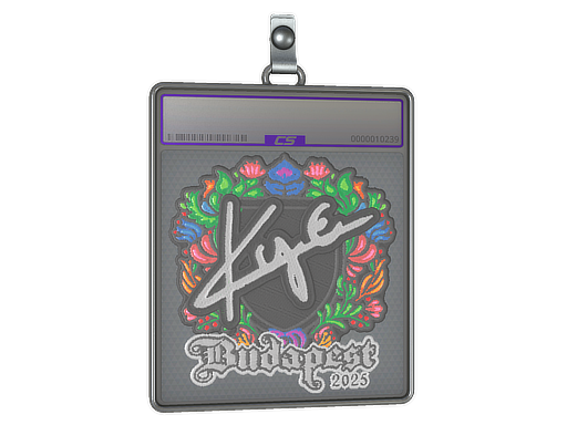 Sticker Slab kye Embroidered Budapest 2025