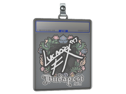 Sticker Slab Lucaozy Budapest 2025