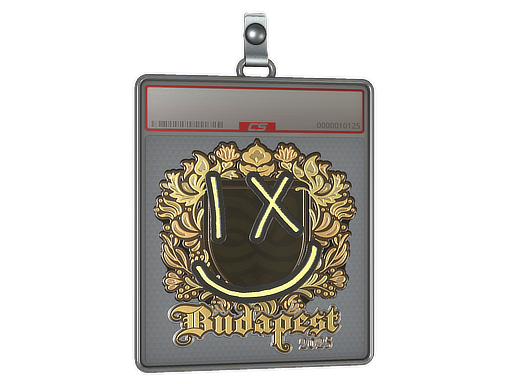 Sticker Slab lux Gold Budapest 2025