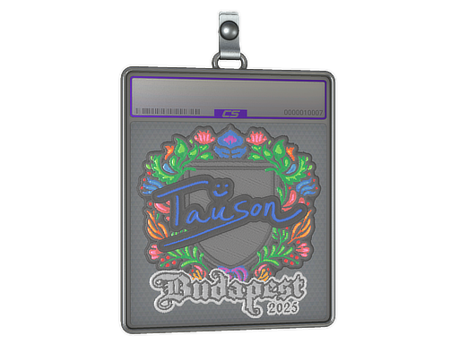 Sticker Slab Tauson Embroidered Budapest 2025