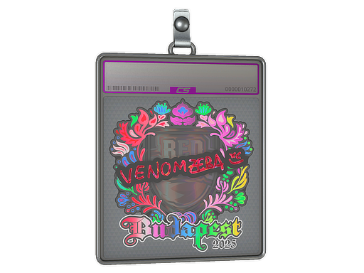 Sticker Slab venomzera Holo Budapest 2025