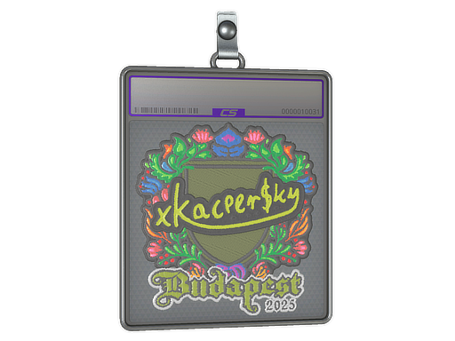 Sticker Slab xKacpersky Embroidered Budapest 2025