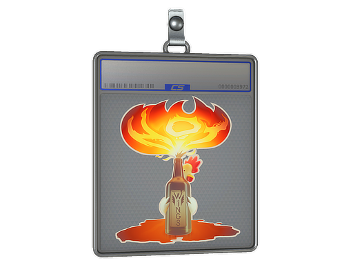 Sticker Slab Hot Wings