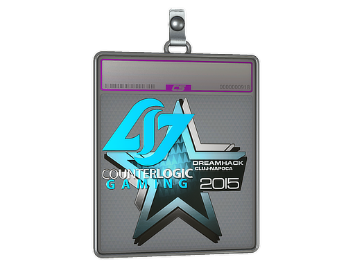 Sticker Slab Counter Logic Gaming Foil Cluj-Napoca 2015