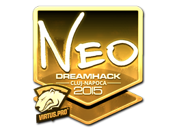 Sticker | NEO (Gold) | Cluj-Napoca 2015