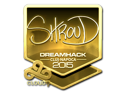 Sticker | shroud (Gold) | Cluj-Napoca 2015
