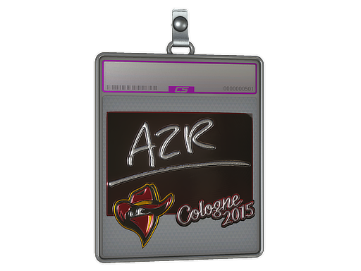 Sticker Slab AZR Foil Cologne 2015