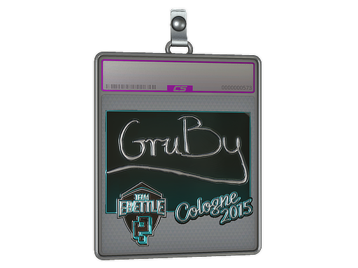 Sticker Slab GruBy Foil Cologne 2015
