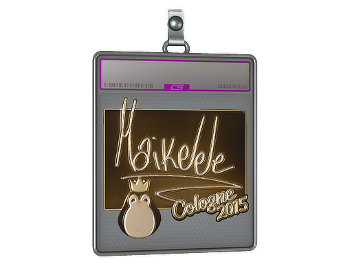 Sticker Slab Maikelele Gold Cologne 2015