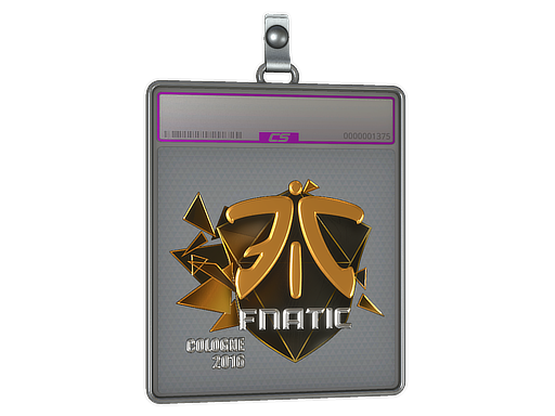 Sticker Slab Fnatic Foil Cologne 2016