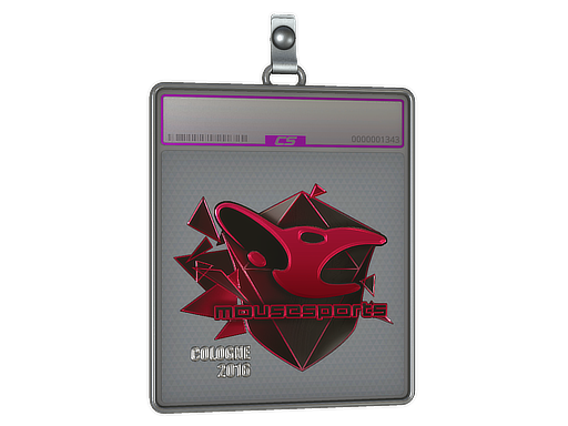 Sticker Slab mousesports Foil Cologne 2016