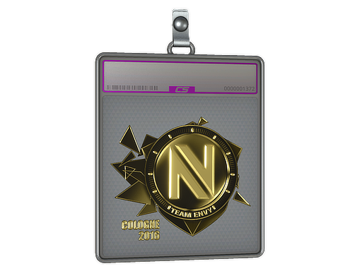 Sticker Slab Team EnVyUs Gold Cologne 2016