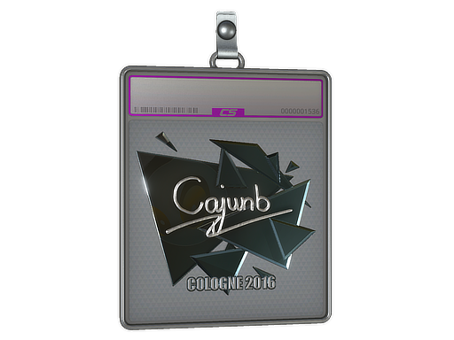 Sticker Slab cajunb Foil Cologne 2016