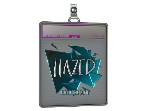 Sticker Slab hazed Foil Cologne 2016