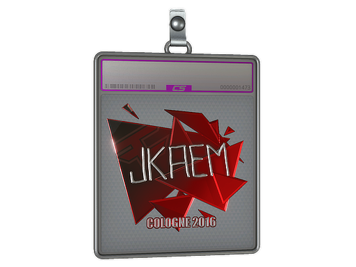 Sticker Slab jkaem Foil Cologne 2016