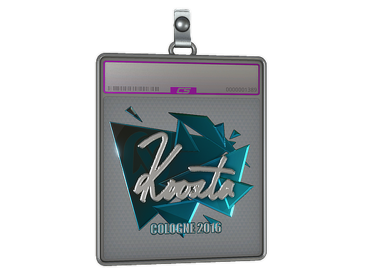 Sticker Slab koosta Foil Cologne 2016