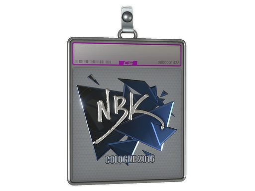 Sticker Slab NBK- Foil Cologne 2016