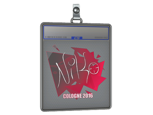 Sticker Slab NiKo Cologne 2016