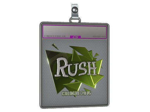 Sticker Slab RUSH Foil Cologne 2016