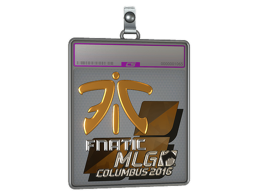 Sticker Slab Fnatic Foil MLG Columbus 2016