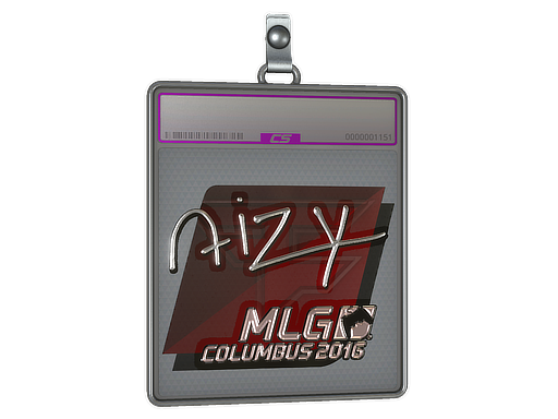 Sticker Slab aizy Foil MLG Columbus 2016