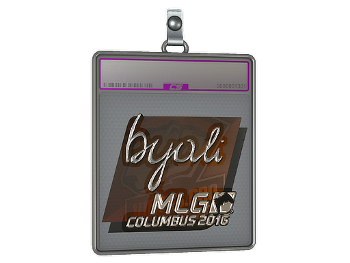 Sticker Slab byali Foil MLG Columbus 2016