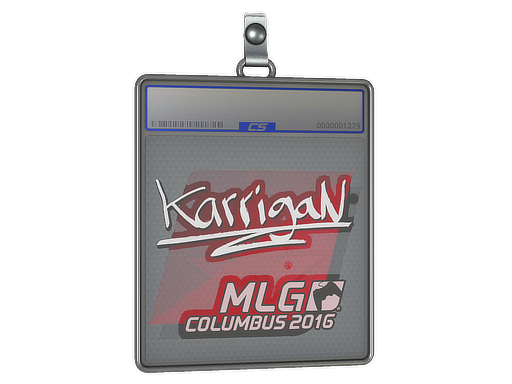 Sticker Slab karrigan MLG Columbus 2016