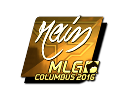 Sticker | rain (Gold) | MLG Columbus 2016