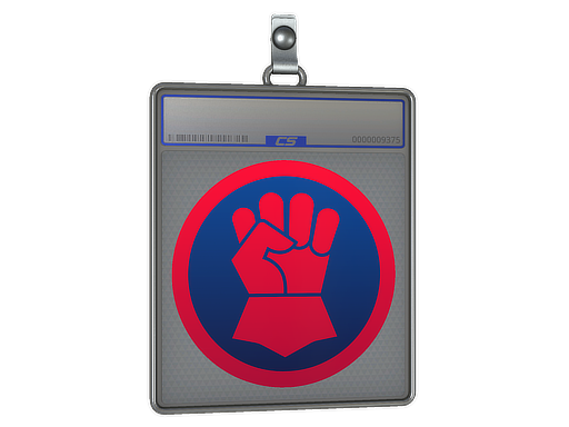 Sticker Slab Crimson Fists