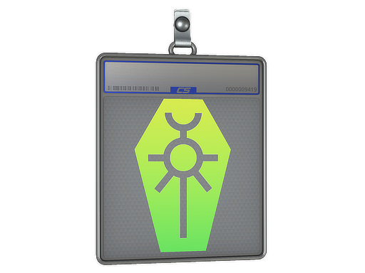 Sticker Slab Necron Ankh