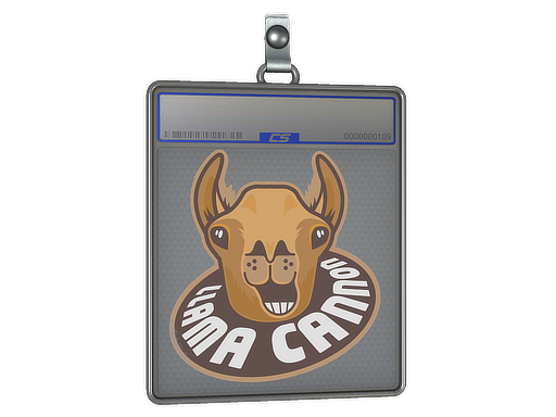 Sticker Slab Llama Cannon