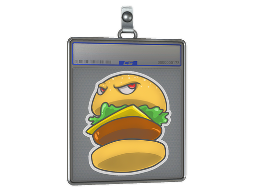 Sticker Slab Bossy Burger