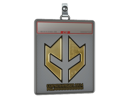 Sticker Slab Imperial Esports Gold Copenhagen 2024