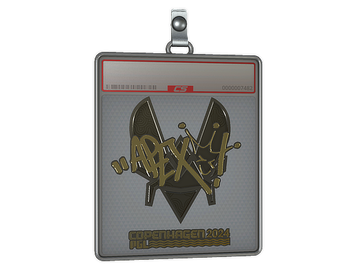 Sticker Slab apEX Gold Copenhagen 2024