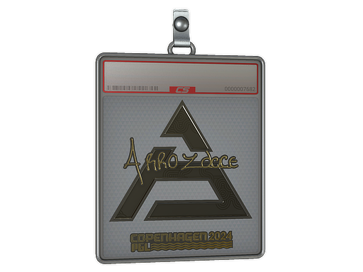 Sticker Slab arrozdoce Gold Copenhagen 2024